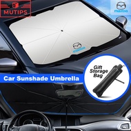 Mazda Car Sunshade Umbrella UV Reflection Auto Windshield Sunshade Cover Sun Protector For 2 3 CX5 C