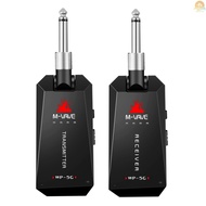 M-VAVE WP-5G Wireless 5.8G Guitar System Rechargeable Audio Transmitter and Receiver ISM Band for El