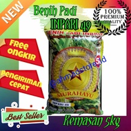 Benih bibit padi Inpari 49 jembar bersertifikat label ungu kemasan 5kg