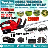 Cordless Hedge Trimmer Mesin Potong Pokok Bunga Electric Hedge Trimmer Grass Cutter Trimmer MAKITA H