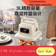 YQ5 Household 2.5L Mini Transparent Air Fryer Electric Fryers Oven Freshener Fry Oil Fry Airfryer Grill Hot Oils Airfray