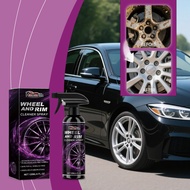 Wheel Cleaner Spray 120ml – Fast-Acting Formula with Fatty Alcohol Polyoxyethylene Ether & Diethylen