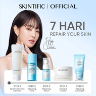 【Skintific Official Store 】SKINTIFIC 5pcs Paket-Skincare Set | Brightening Cleansing Moisturizerdar