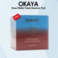 OKAYA ROSE WATER TONER ESSENCE PAD / OKAYA TONER PAD