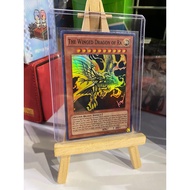 Yugioh God Ra The Winged Dragon of Ra Card - Super Rare - Free protective plastic wrap