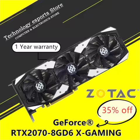 ZOTAC Original GeForce RTX 2070 8GB Video Cards GPU rtx 2070 8GB X-Gaming Gaming Graphics Card Deskt