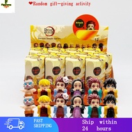 [Free Shipping]12pcs Demon Slayer Hippers Action Figure Cartoon Ornaments Decorations Toys
