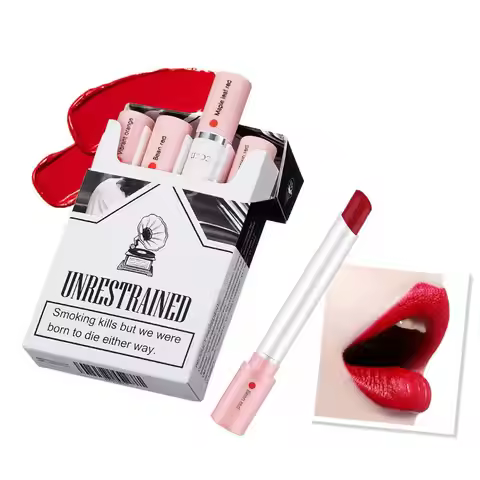 4 Colors Lana Del Rey Lipstick 4 Colors Matte Glossy 24 Lipstick Lasting Stain Women Lip Long Hour S