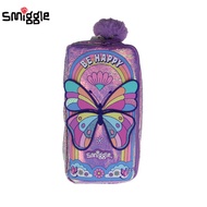 Úc smiggle trẻ em bút chì trường hợp cô gái dễ thương Kawaii Túi ví cầm tay bướm cầu vồng văn phòng