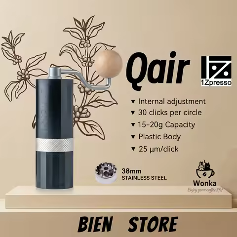 Super mini 1zpresso Qair pc bottom coffee grinder mini coffee mill manual coffee grinder espresso ma