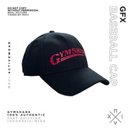 Gymshark GFX Baseball Snapback Cap Black/Red