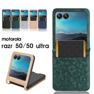 Motorola moto razr 50 razr 50 Ultra ケース カバー カードポケット motorola razr50S ケース motorola razr 50 ultra 革 レザ