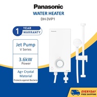 Panasonic Panasonic Dh-3Vp1Home Shower Jet Pump Vp Series Water Heater With Pump Dh-3Vp1Mw