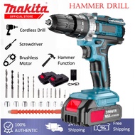 MAKITA Cordless Drill Hammer Drill Set Impact Drill Bosch Cordless 电钻