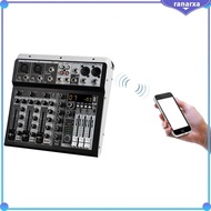 [Ranarxa] Portable Audio Mixer Sound Mixer DSP Sound Board Digital Mixing for DJ Studio Guitar Gaming