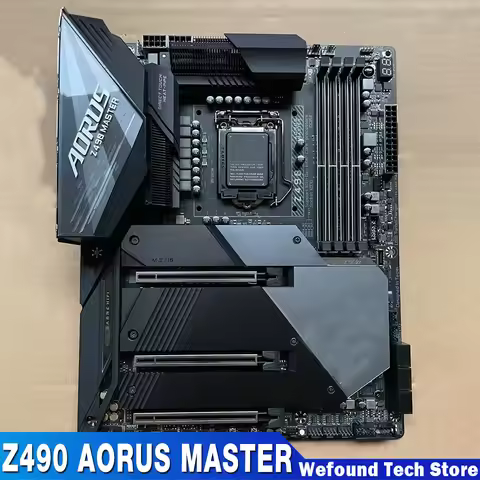 For G-i-g-a-b-y-t-e Motherboard DDR4 6XSATA M.2 Z490 AORUS MASTER