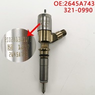 New For 321-0990 Common Rail Brandstofinjector 2645A743 Voor CaterpillarCAT C6.6 Motor 10R-7668