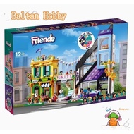 Dark ZAGI Toy AZ1X Compatible with 41732 Downtown Flower and Design Stores Building blocks EF3