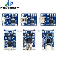 Mini Micro Type-c USB 5V 1A 18650 TP4056 Lithium Battery Charger Module Charging Board With Protection Dual Functions 1A Li-ion