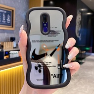 HP Phone Case For OPPO F11 A9 2019 A9X Case Men Sports Softcase Silicone Case Cream Wave makeup Case