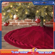 48 Inch Christmas Tree Skirt Luxury Kintted Christmas Tree Decor for 6-8FT Christmas Tree Decoration