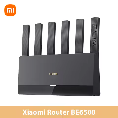 Xiaomi Router BE6500 WiFi 7 2.4GHz 5.0GHz Dual Band WiFi 7 512MB RAM Repeater 2.5G Port 6 Independen