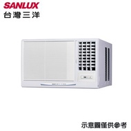 [特價]【SANLUX台灣三洋】5-7坪 一級能效變頻頻窗型右吹冷專冷氣 SA-R41VSE