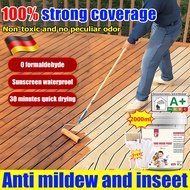 【24 hour shipping】cat kayu waterproof 1000g cat pintu kayu cat minyak kayu cat kayu kilat wood paint