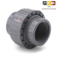 PVC UNION COUPLING WITH THREAD ( THREADED )