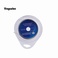 TOPABCS 10 Rolls Fishing Lure Leader Line, 7 Strands Braided 10lb-50lb Fishing Leader Line, Durable 