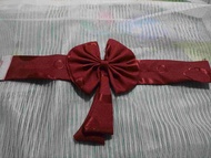 Tali pita gorden  gorden ikat tengah kupu kupu kain tebal