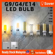 12V or 220V G4 G9 E14 1.5W 3.5W 5W 5.5W 7W  35W 50W Led Corn bulb COB bulb and halogen bulb