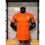 [Player Edition] 2026 Ivory Coast Home Short sleeved Player Edition Men's Football T-shirt