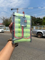 แบตลิเธียมฟอสเฟส6s19.2-21vความจุแบต15a แบตลำโพงบลูทูธแอมป์จิ๋วBms20a