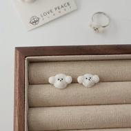 狗狗好朋友耳環 | 比熊