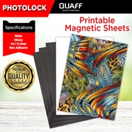 (20sheets/10sheets) Printable Glossy & Matte Magnetic Sheet A4 Size 0.3mm Thick A4 Paper