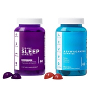 Selected Gummy Set: Dreamy Sleep Gummy & Ashwagandha Dietary Supplement Gummy 60Gummies