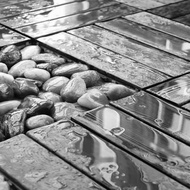 FLOOR DECKING INTERLOCKING TILES