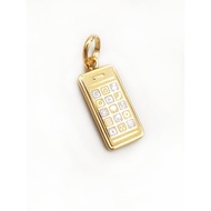 916 Gold iPhone Pendant
