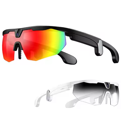 AI Smart Cycling Glasses W640 Camera Video Record Real-time Translation Six-Axis Gyroscope Sports Ey