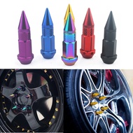 20Pcs M12x1.25 / M12X1.5 Racing Aluminium alloy Wheel Lug Nut Screw Spikes Wheel Nuts Style AF-BLOX7