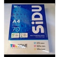 (1rim) SIDU 70 HVS paper/75 A4 1 RIM a4 paper a4 paper 70gsm