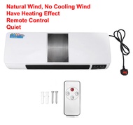 [eforcelxt] Air Conditioner Wall Mount Cooling Heating Remote Control Quiet Operation Mini AC Fan For Home RV UK Plug 220V