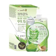 Original Smooto Aloe Vera 99.5% Aloe E Snail Bright Gel Moisturizer Nourish Skin Acne 50ml