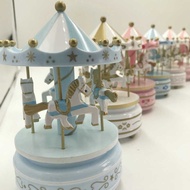 Music Box Music Box Birthday Cake Baking Decoration Music Box Merry-go-round Christmas Decoration Gi