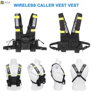 Radio Harness Chest Rig Bag Pocket Pack Holster Vest for 2 Way Radio Walkie Talkie 2 Way Radio Walki