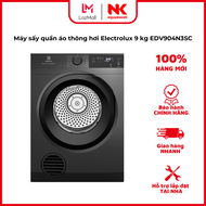 Máy sấy quần áo thông hơi Electrolux 9 kg EDV904N3SC