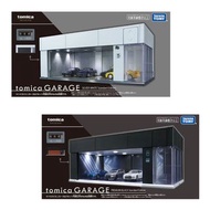 Takara Tomy Tomica Premium - tomica GARAGE Silver White / Premium Black Standard Edition 車庫