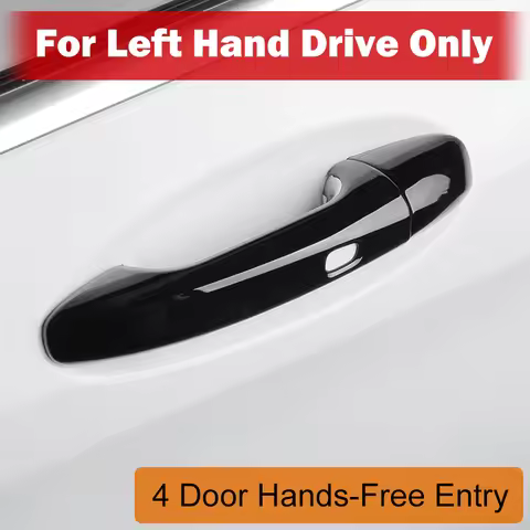 4x Keyless Door Handle Cover Protector Trims For Mercedes-Benz C E GLC GLE Coupe EQC 200 300 400 W20