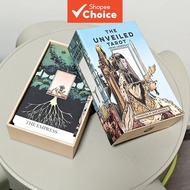 The Unveiled Tarot 80 Pcs Tarot Cards (with 2 Special Cards) In Rigid Box Printed on 350GSM Double E